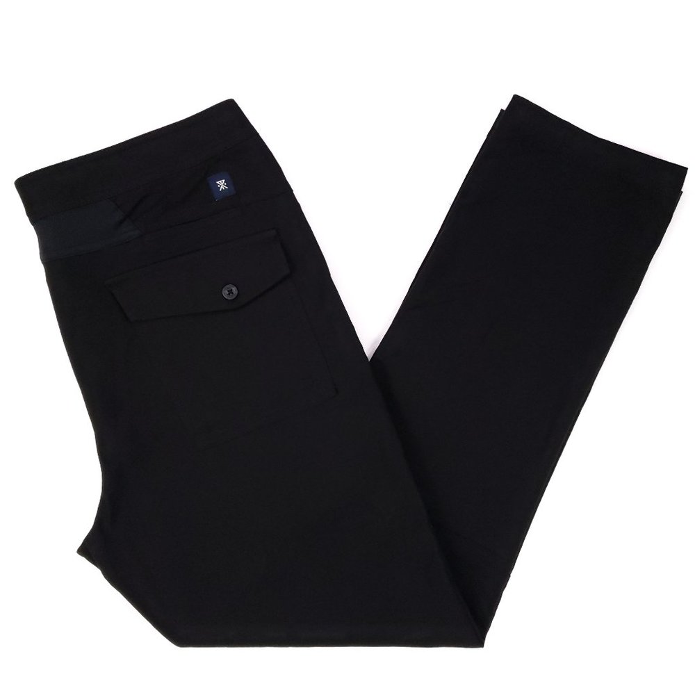 Layover Roark Revival Pants Black 38x32 Stretch Tr